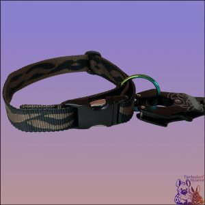 Robustes Nylon Hundehalsband 2,5cm breit in verschiedenen Größen und Farben mit einer Alu-Max Schnalle.