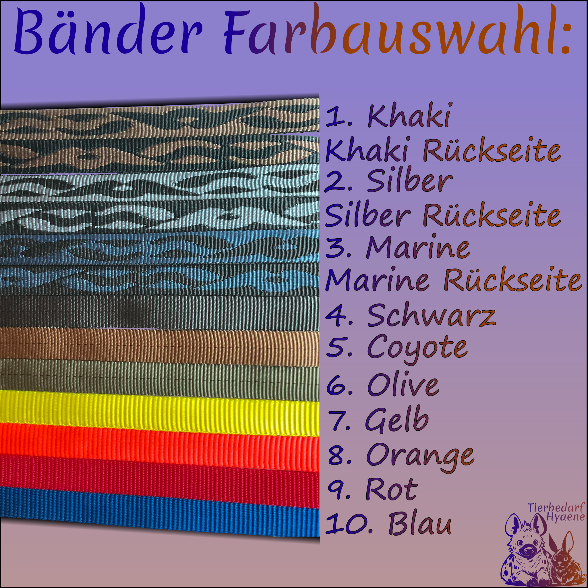 Taktisches Hundehalsband 4cm breit mit einer Alu-Max Schnalle – Bild 2